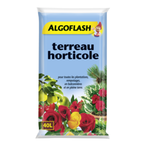 TERREAU HORTICOLE ALGOFLASH - 40L